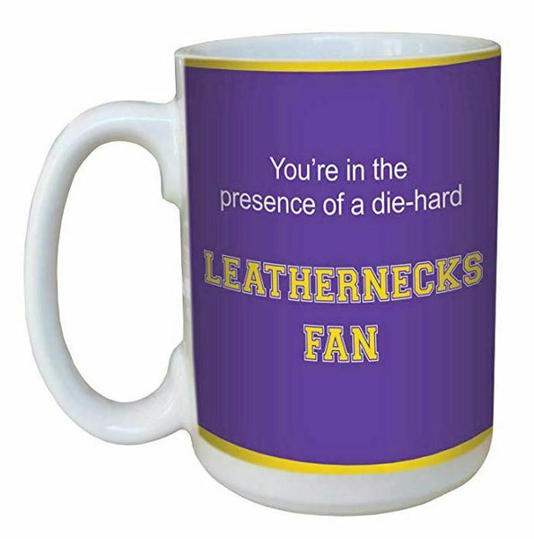 Tree-Free Greetings Leathernecks College Football Fan Ceramic Mug, 150z