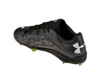 Under Armour Deception Low DT Black Charcoal Men's Size 14 Slight Damage To Box