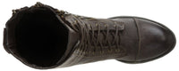 Rbls Women's Lorena Combat Boot, Brown, 6 M US