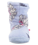 Joules Girls Padabout Slipper, Sky Blue Peony, XS M US Toddler