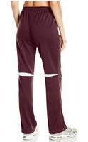 ASICS Cali Pant, Maroon/White, X-Small