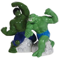 Westland Giftware Magnetic Ceramic Salt and Pepper Shaker Set, Hulk vs. Abomi...