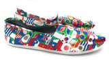 TOMS Men's Classics World Flags Watercolor 10002291 Multi-Color Print, 10 M US