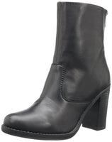 Steve Madden Women's Sanjose Boot, Black Leather, 6 M US