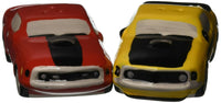 Westland Giftware 25128 Ford Mustang Magnetic Ceramic Salt & Pepper Shaker Se...