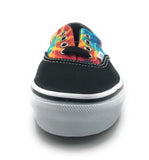 Vans Kid's Era Skate Shoe Sneaker Black Rainbow Tie Dye 3 US Little Kid