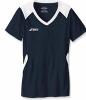 ASICS Unisex-Child Jr. Set Jersey, Navy/White, Large