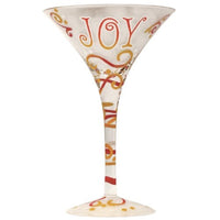 Westland Giftware 7-Inch Joy Martini Glass, 7-Ounce