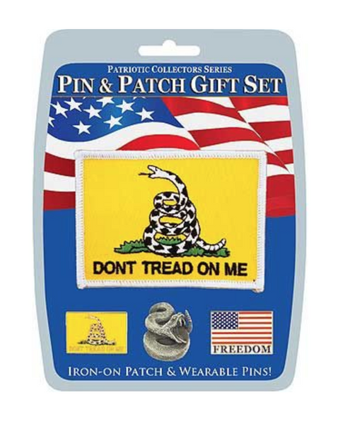 Don't Tread On Me, Pin & Patch Gift Set