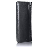 Buxton Quilted Card File Black 64 Card Slots