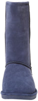 BEARPAW Women's Emma Suede Winter Boot, Indigo Blue,9 B(M) US