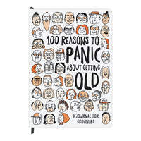 Knock Knock Journal, 100 Reasons To Panic About Getting Old (50136)