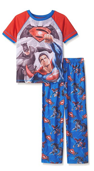 Justice League Boys' Batman Vs Superman 2 Piece Pant Set Medium Size 8