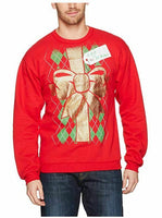 Hanes Men's Ugly Christmas Sweatshirt, Best Red/Gift to All Women, X-Large