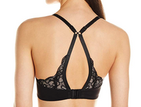 Le Mystere Women's Sophia Lace T-Back Bra Black 34B