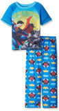 Justice League Big Boys, Batman Vs Superman PAJAMAS, 2 Piece Set, Blue, Medium