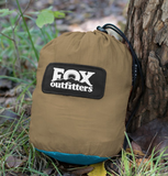 Fox Outfitters Neolite Single Camping Hammock - Lightweight - w/ Clips & Straps