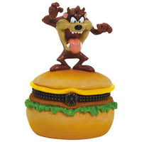 Westland Giftware Looney Tunes Hinged Box, 3.5-Inch High, Taz Hamburger