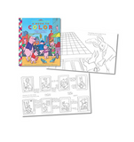 Eeboo Pigs in the City - A Read To Me Coloring Book by Saxton Freyman