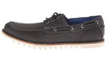 Mark Nason Los Angeles Skechers Men's Crewe Boat Shoe, Black, 9.5 M