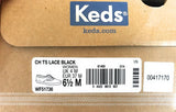 Keds Taylor Swift's Women's Champion Lace Sneaker Shoes, Black, 6.5 M US - NIB