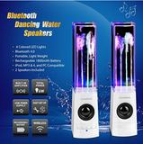 SoundSOUL Dancing Water Speakers Music Water Fountain Speakers White