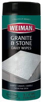 Weiman Granite Wipes - Cleans & Polishes All Solid Surface Countertops - 30 Ct.