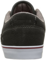Emerica Men's The Herman G6 Vulc Skateboarding Shoe, Dark Grey/Red/White, 10 ...