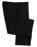 Lauren Ralph Lauren Men's Flat Front Solid Wool Dress Pants Black Size 34 x29