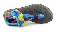 Sanuk Women's Yoga Sling 2 SWS10001 Flip Flop Yoga Mat Sandal, Multicolor, 10 M