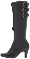 Bella Vita Women's Transit II Plus Knee-High Shafted Boot,Black,8 W US