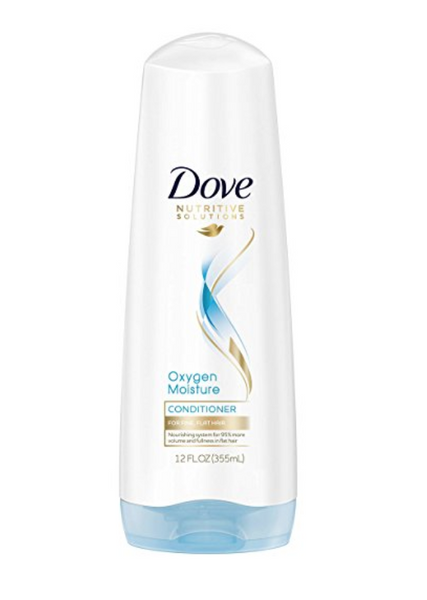Dove Nutritive Solutions Conditioner, Oxygen Moisture 12 oz (for fine/flat hair)