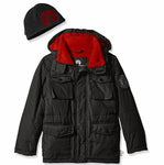 Weatherproof Little Boys Toddler Bubble Vestee Jacket Black/Two Chest Pockets 2T