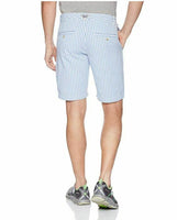 Columbia Men's Super Bonehead Ii Slim Fit Shorts, White Cap Mid Gingham, 36 x 10