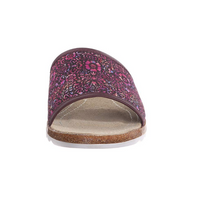 Hush Puppies Shoes Panton Jade Purple Floral Sandals/Slides - US Women's 7.5