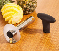 Pinapple Corer Stainless Steel Pineapple Slicer, Peeler, Cutter, and De-corer