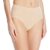 F.I.X Shapewear - Women's Moderate Solid Control Shaping Brief - Taupe - Large