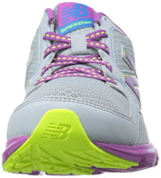 New Balance Women's W490V3 W490LZ3 Running Shoe, Silver/Purple, 12 B US