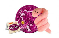 GIANT Microbes - The Pox Syphilis Treponema Pallidum Plush - 3 Pack W/ Info Book