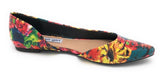 Madden Girl Women's Illustrate Flats, Floral Print, 6 M