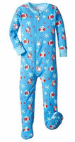 New Jammies Little Boys' Holiday Organic Cotton Footie Pajamas - Boys 3T