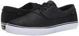 Lakai Men's Camby Skate Shoe, Black Oiled Suede, 8 M US