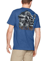 Nomad - Men's American Archer Tee - Royal Heather - Size Large