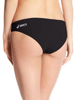 ASICS Women's Kaitlyn Bikini Bottom, Black/Black, X-Large