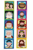 Fun Express Biblical Figures Sticker Sheets -100 Piece