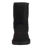 Women's Classic Black Short Boots, Size US 6/UK 4.5/EU 37, New!