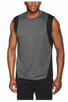 Copper Fit Men's Racing Tank Top, Iron, M