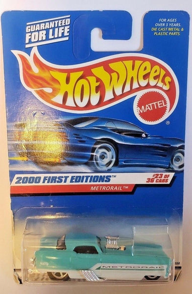 Hot Wheels 2000-083 Metrorail 23 of 36 First Edition 1:64 Scale