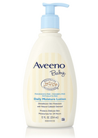 Aveeno Baby Daily Moisture Lotion, For Delicate Skin, Fragrance Free, 12 Oz.