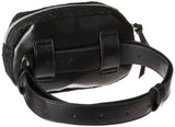 T-Shirt & Jeans Urban Glam Quilted Belt Bag with Embroidery, black